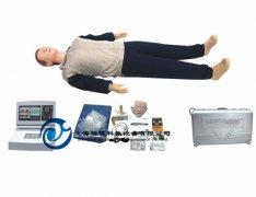 高級中屏幕液晶自動電腦心肺復蘇模擬人